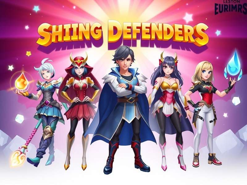 Shining Defenders Game Hero Character