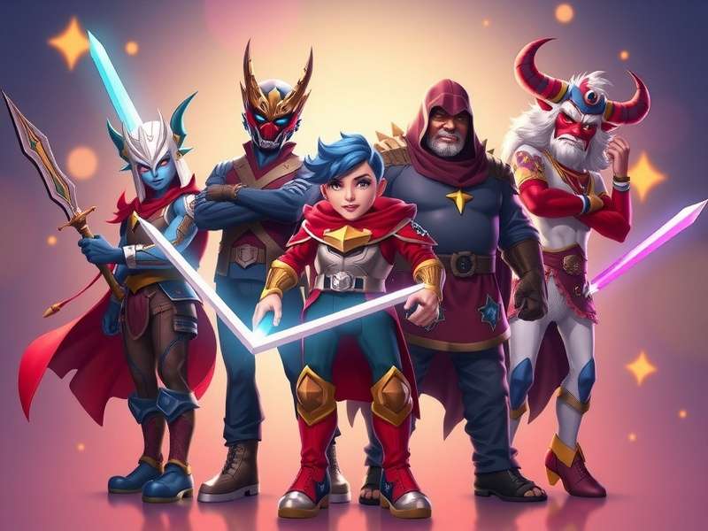 Shining Defenders Character Team